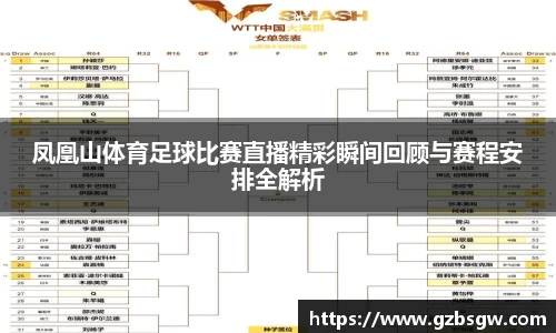 凤凰山体育足球比赛直播精彩瞬间回顾与赛程安排全解析