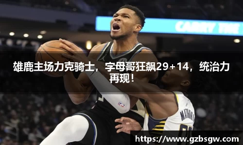 雄鹿主场力克骑士，字母哥狂飙29+14，统治力再现！